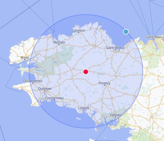 Zone d'intervention - Enlèvement épave gratuit